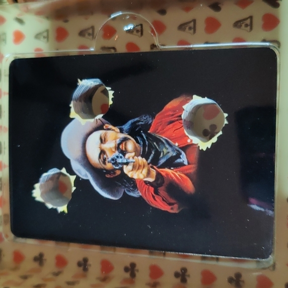 ✔️2004 Texas Hold 'Em Playing Cards New in Box Accoutrements w/ Leather Case - Picture 3 of 7